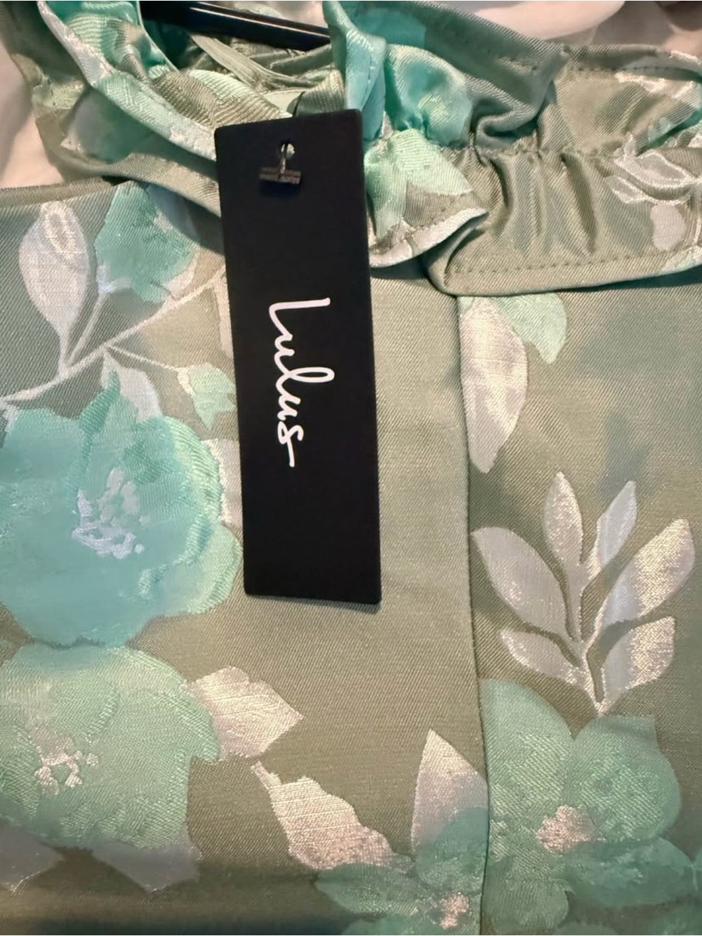 NWT Lulu's Mint Mini Dress - Picture 7 of 8